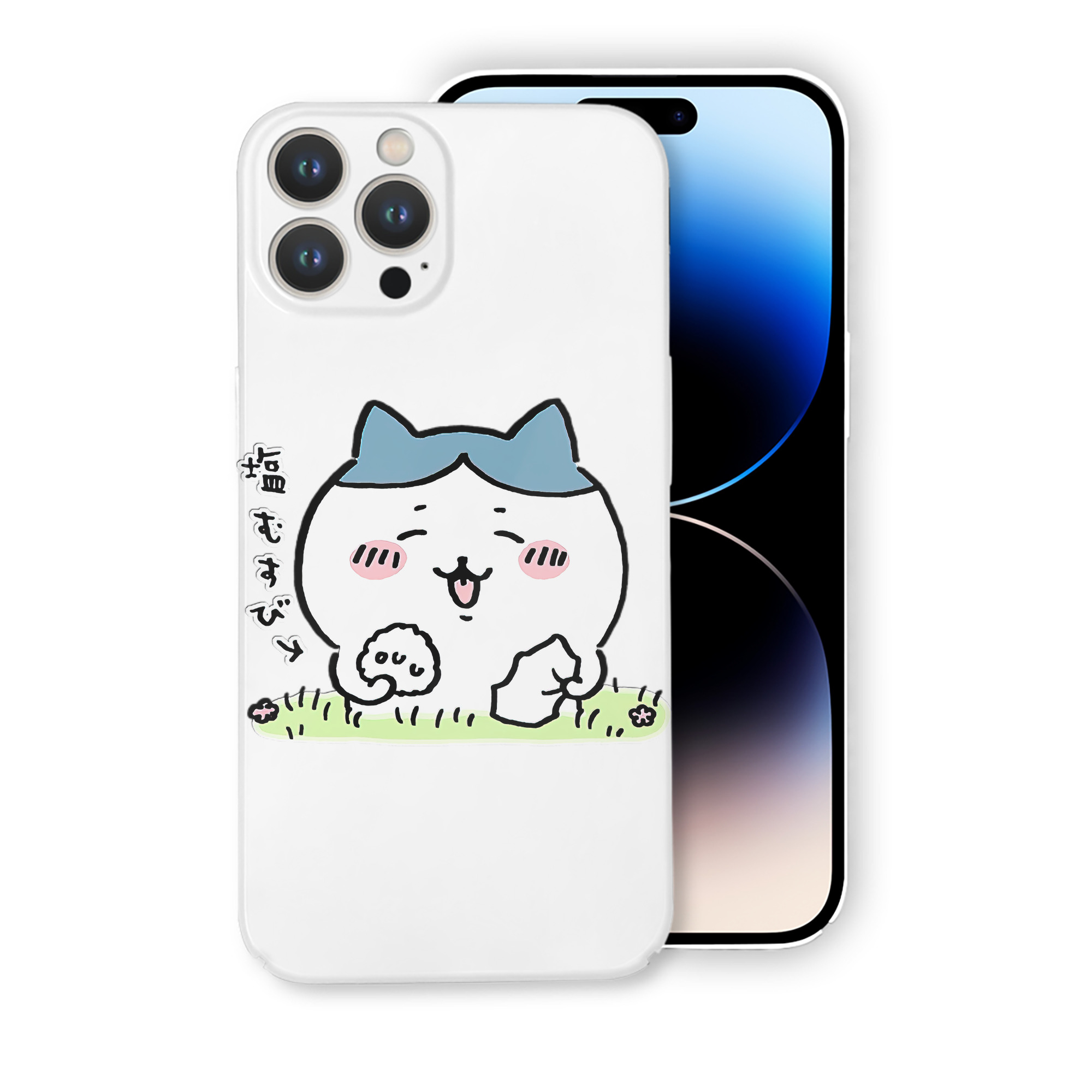 （画像用） ちいかわ ハチワレ Chii-kawa hachiware 【iPhone 14シリーズ対応】ハードケース